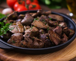 كبدة بالفرن