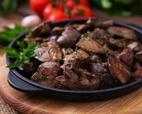 كبدة مشوي